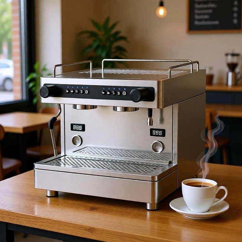Coffee Quality Control - Hochwertige Professionelle Doppelkesselsystem-Mikrogesteuerte Heiß- und Kaltbrau-Espressomaschine